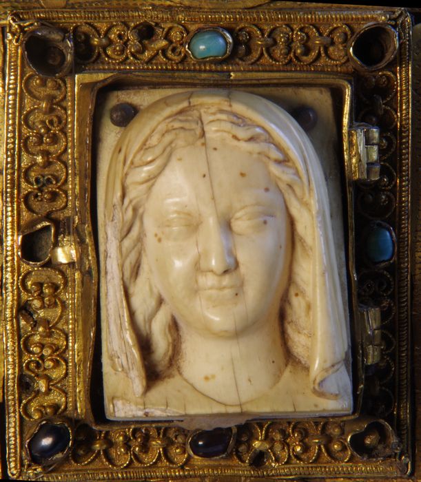 reliquaire de la Vraie Croix dit de sainte Véronique, détail