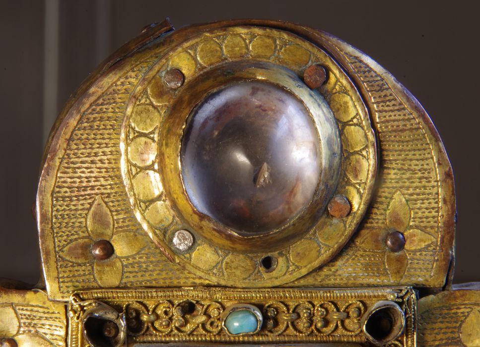 reliquaire de la Vraie Croix dit de sainte Véronique, détail