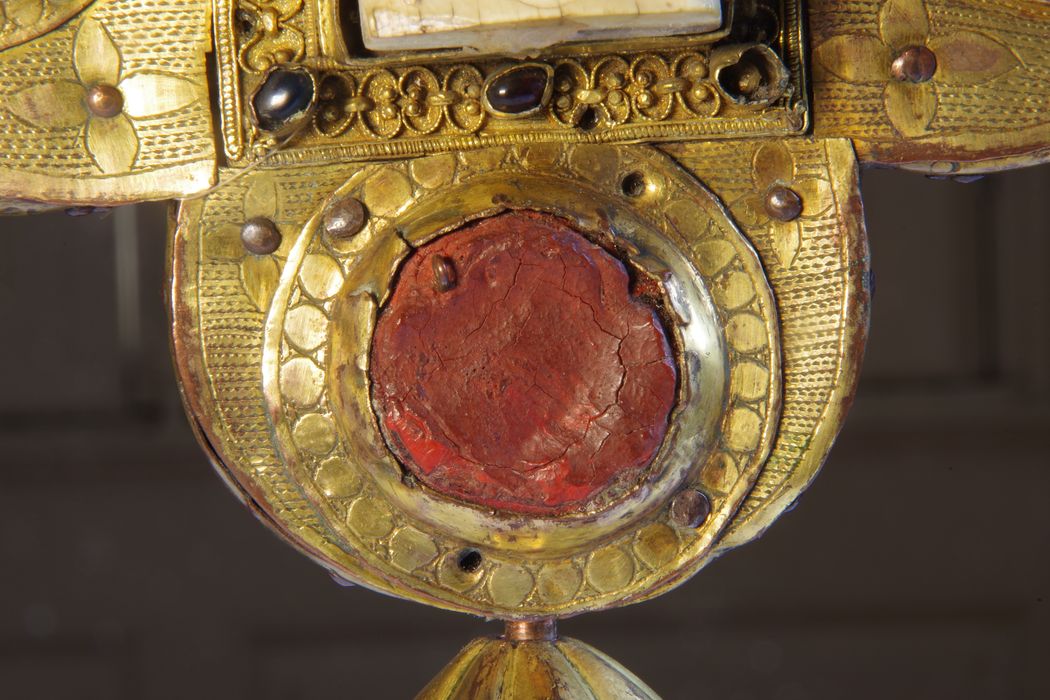 reliquaire de la Vraie Croix dit de sainte Véronique, détail