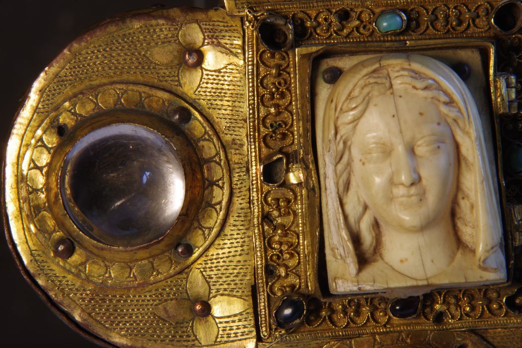 reliquaire de la Vraie Croix dit de sainte Véronique, détail