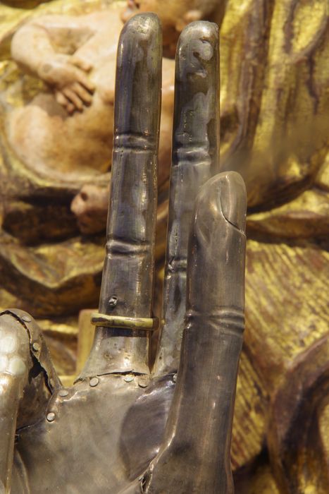 bras-reliquaire dit de saint Félicien, détail