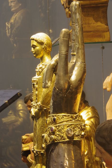 bras-reliquaire dit de saint Félicien, détail