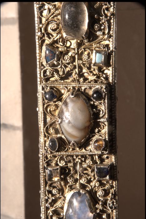 croix-reliquaire, détail