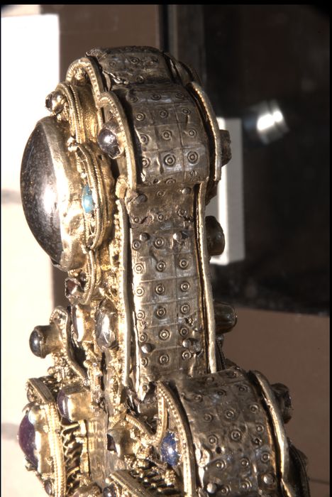croix-reliquaire, détail