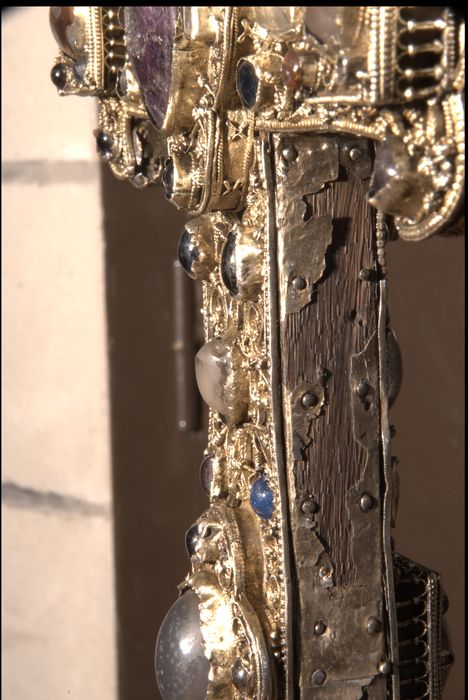 croix-reliquaire, détail