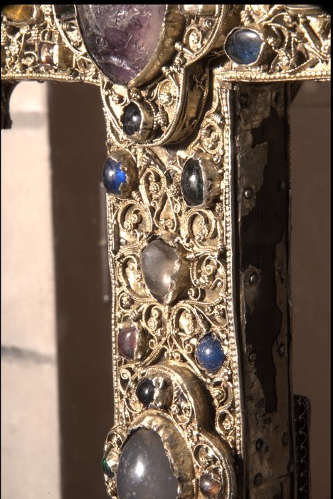 croix-reliquaire, détail