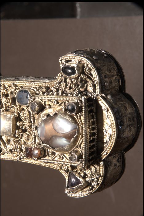 croix-reliquaire, détail