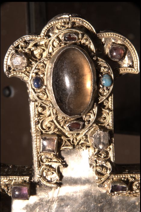 croix-reliquaire, détail