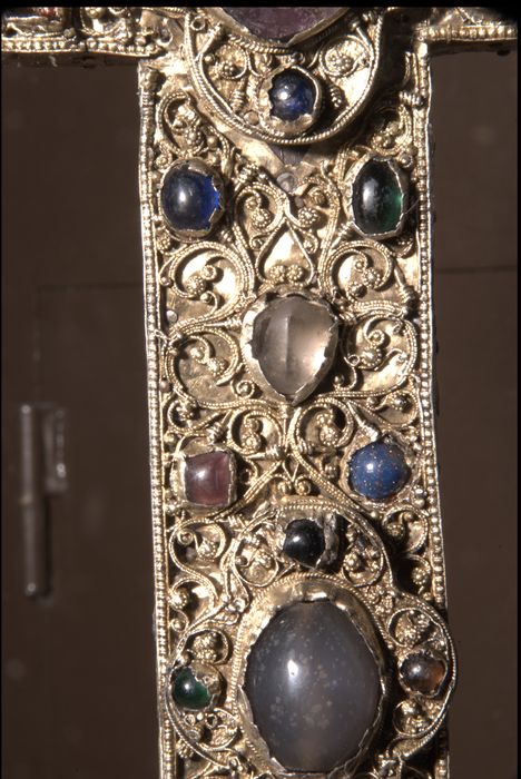 croix-reliquaire, détail