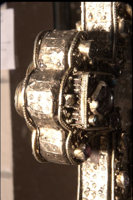 croix-reliquaire, détail