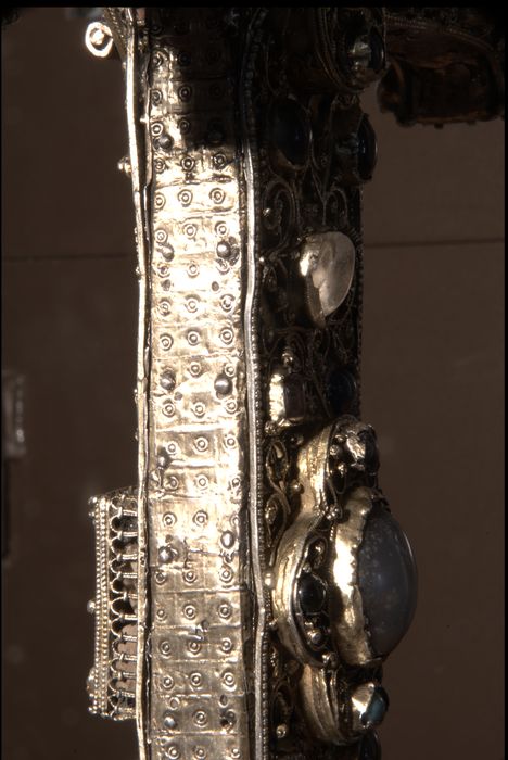 croix-reliquaire, détail