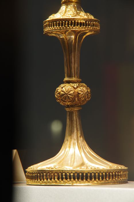 reliquaire-monstrance dit reliquaire des cheveux de la Vierge, détail