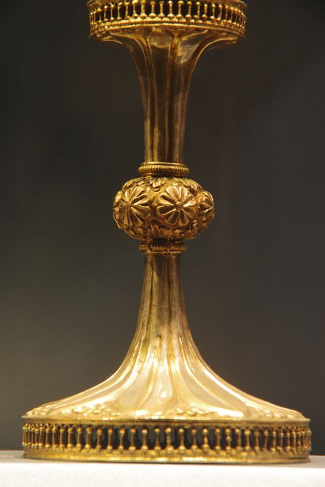 reliquaire-monstrance dit reliquaire des cheveux de la Vierge, détail