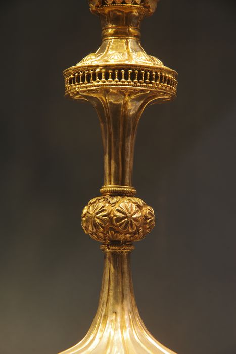 reliquaire-monstrance dit reliquaire des cheveux de la Vierge, détail