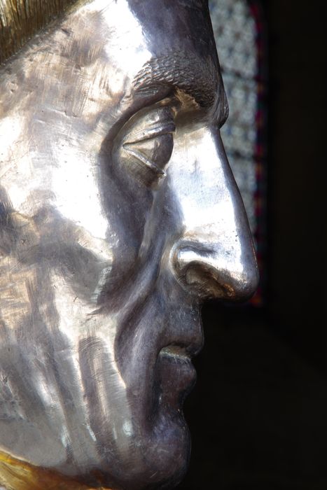 buste-reliquaire : saint Étienne de Muret, détail