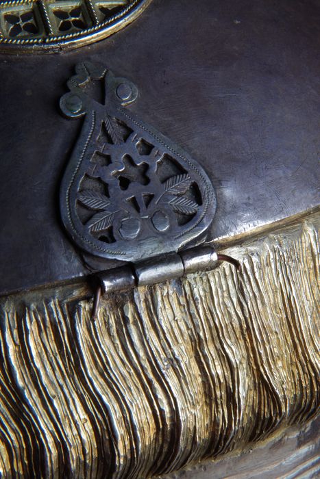 buste-reliquaire : saint Étienne de Muret, détail