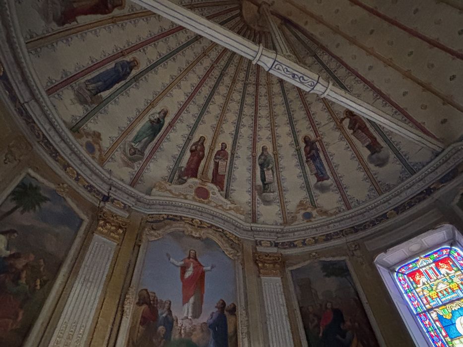 voûte lambrissée du choeur