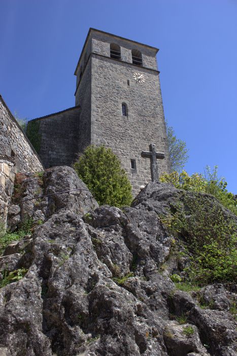 clocher, élévation ouest