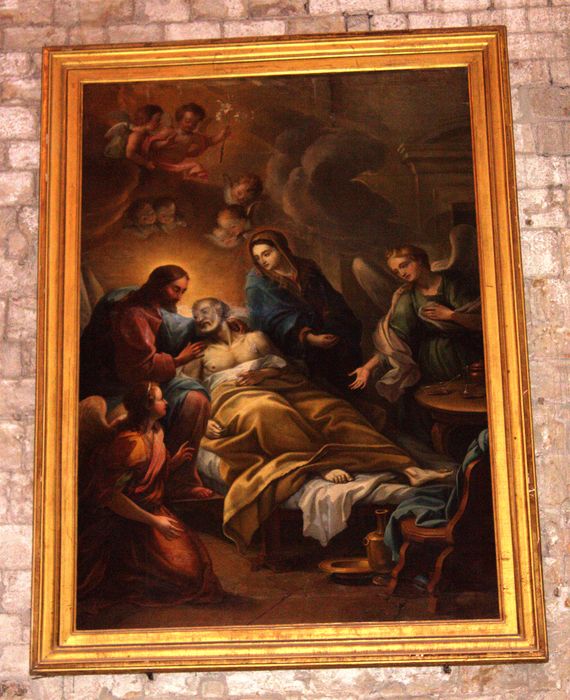 tableau : Mort de saint Joseph