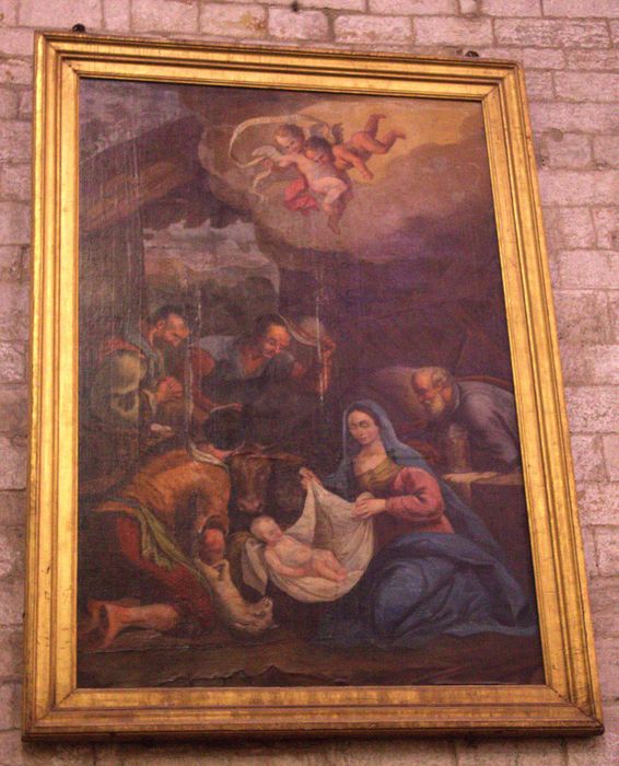 tableau : Adoration des bergers