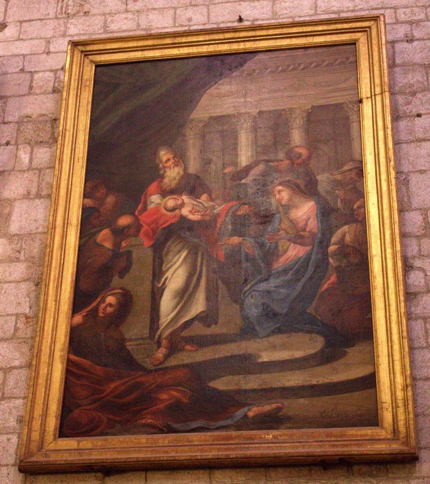 tableau : Présentation de Jésus au Temple