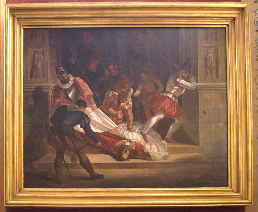 tableau : Profanation de saint Fulcran (la)