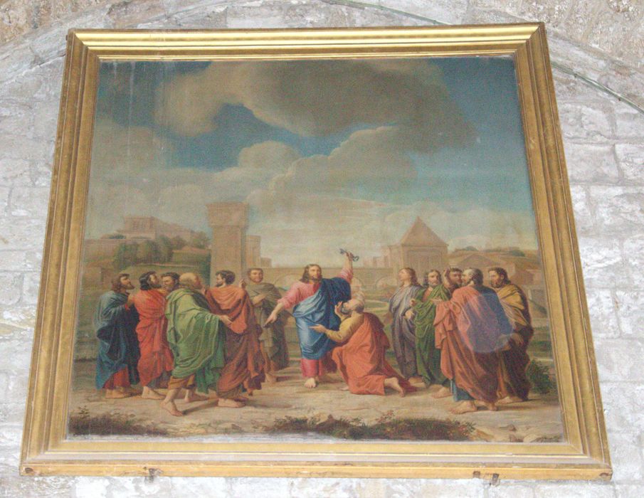 tableau : Remise des clefs à saint Pierre