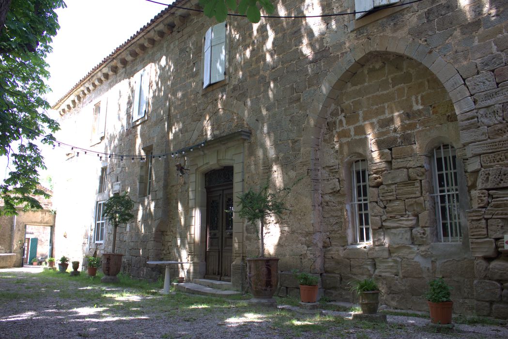 aile sud, façade est