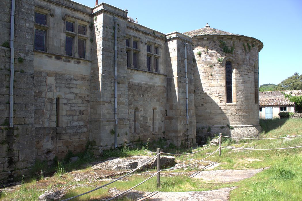 aile est et chevet de l’église
