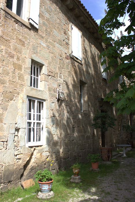 aile sud, façade sud, vue partielle