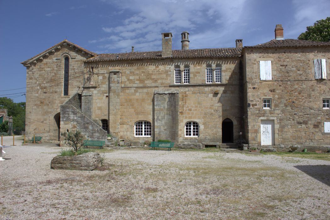 aile ouest, façade est
