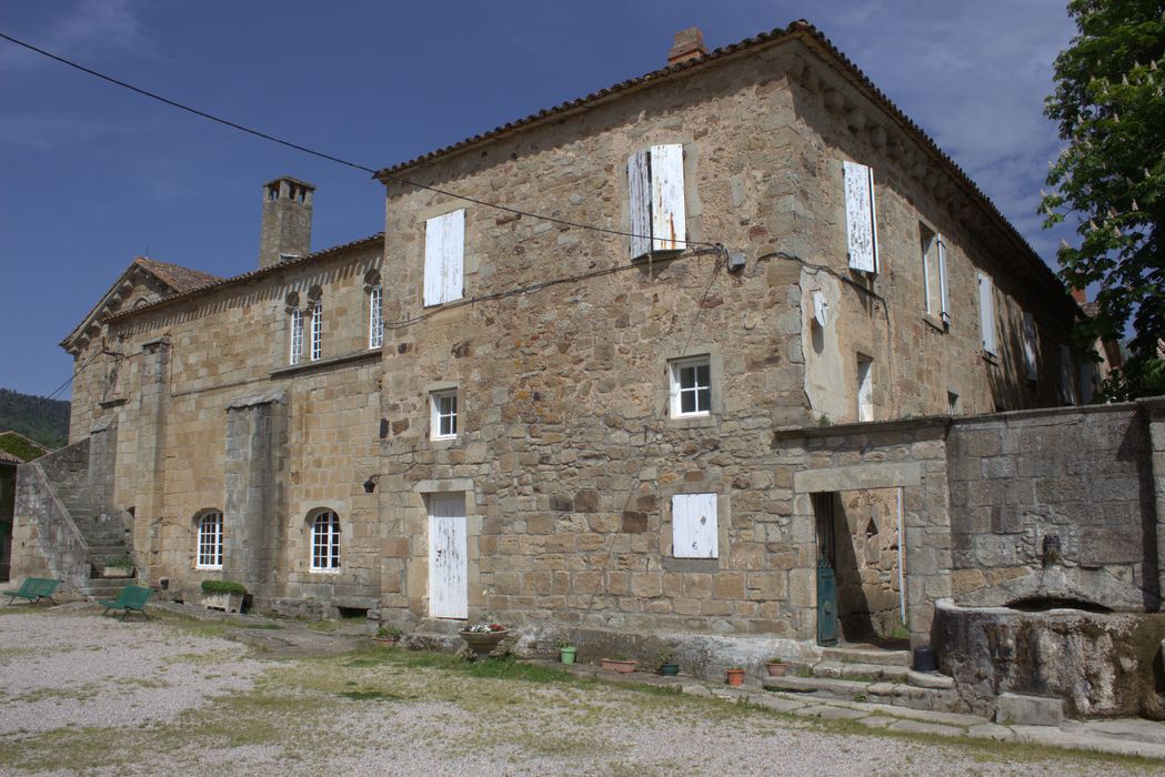 aile ouest, façade est