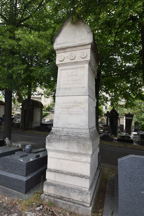 vue générale du tombeau