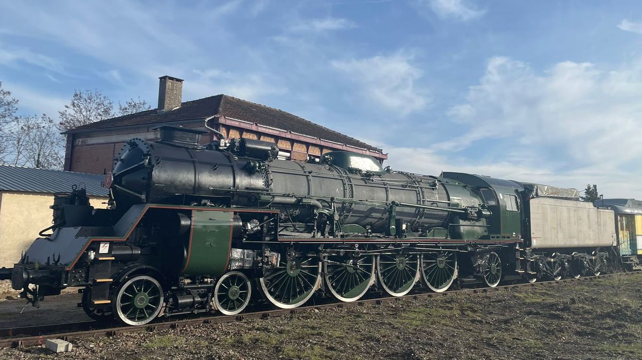 locomotive 241 P 9 et son tender