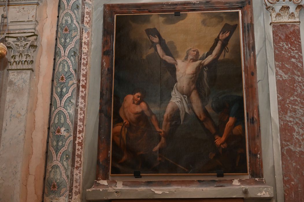 tableau : Crucifixion de saint André (la)