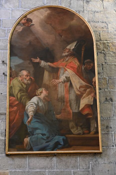 tableau : Scène de la vie de saint Hilaire