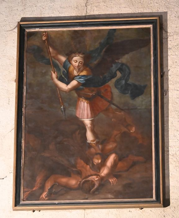 Tableau : Saint Michel terrassant le dragon