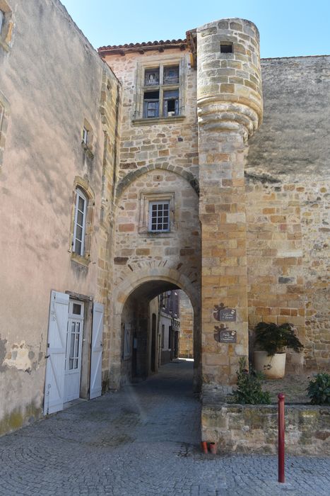 porte nord de la ville, élévation nord