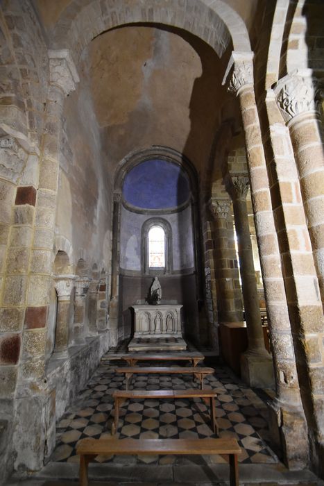bras du transept nord, absidiole sud