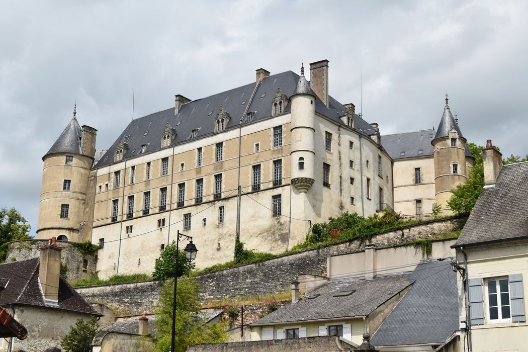 aile ouest, façade ouest