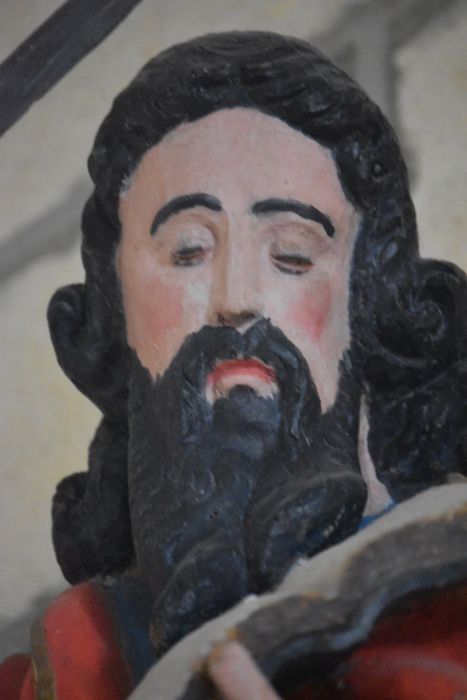statue : Saint Paul, détail