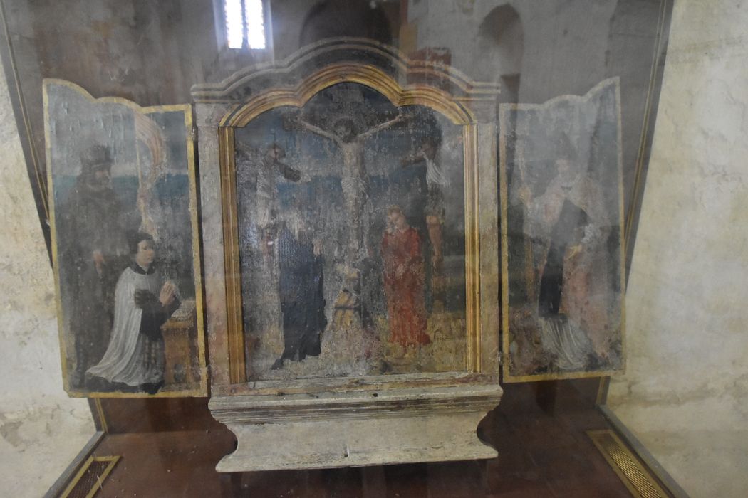triptyque d’Hubert de Prie : Crucifixion (la)