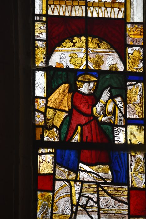 verrière : Ange de l'Annonciation