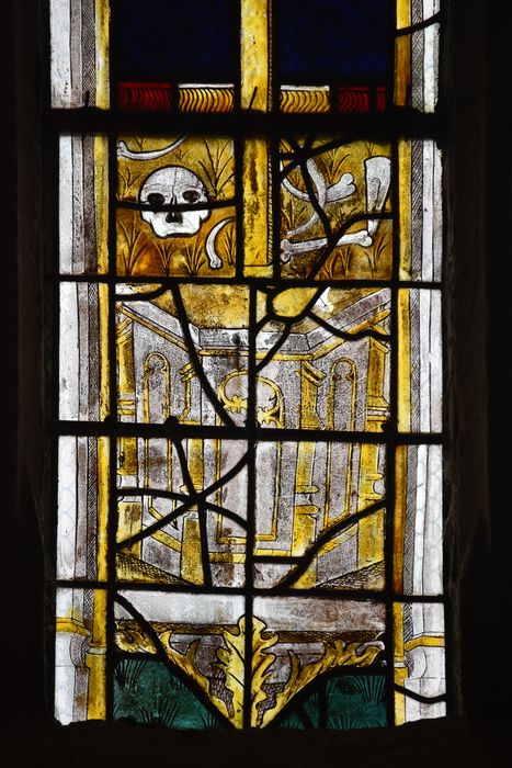 verrière : Calvaire, détail
