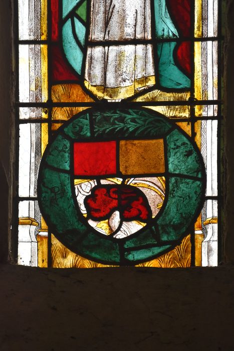 verrière : Donateur (?), détail