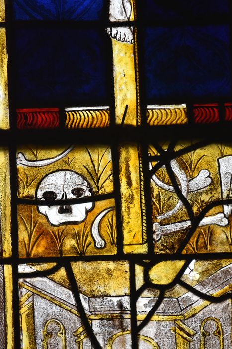 verrière : Calvaire, détail
