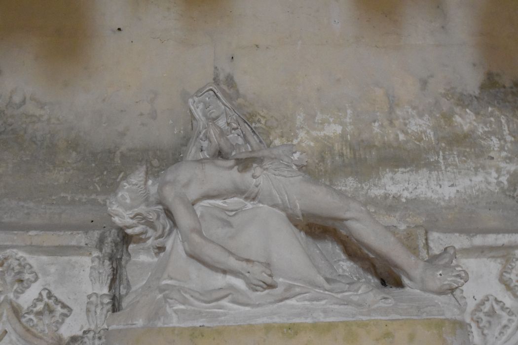 groupe sculpté : Vierge de pitié