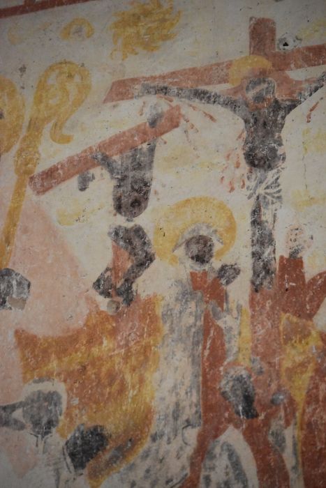 peinture monumentale : Calvaire, détail