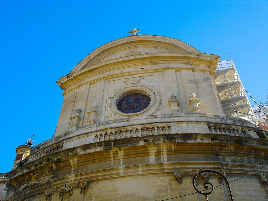 façade ouest, vue partielle