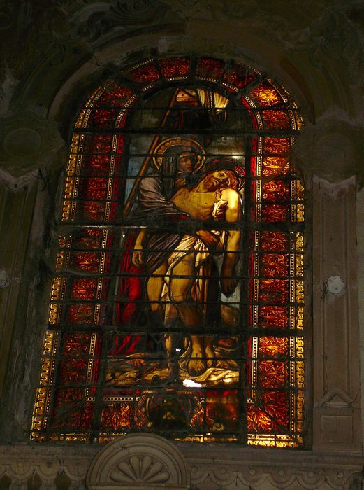 verrière : Vierge de pitié